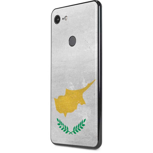 Cyprus Flag Distressed Google Pixel 3 XL Skin